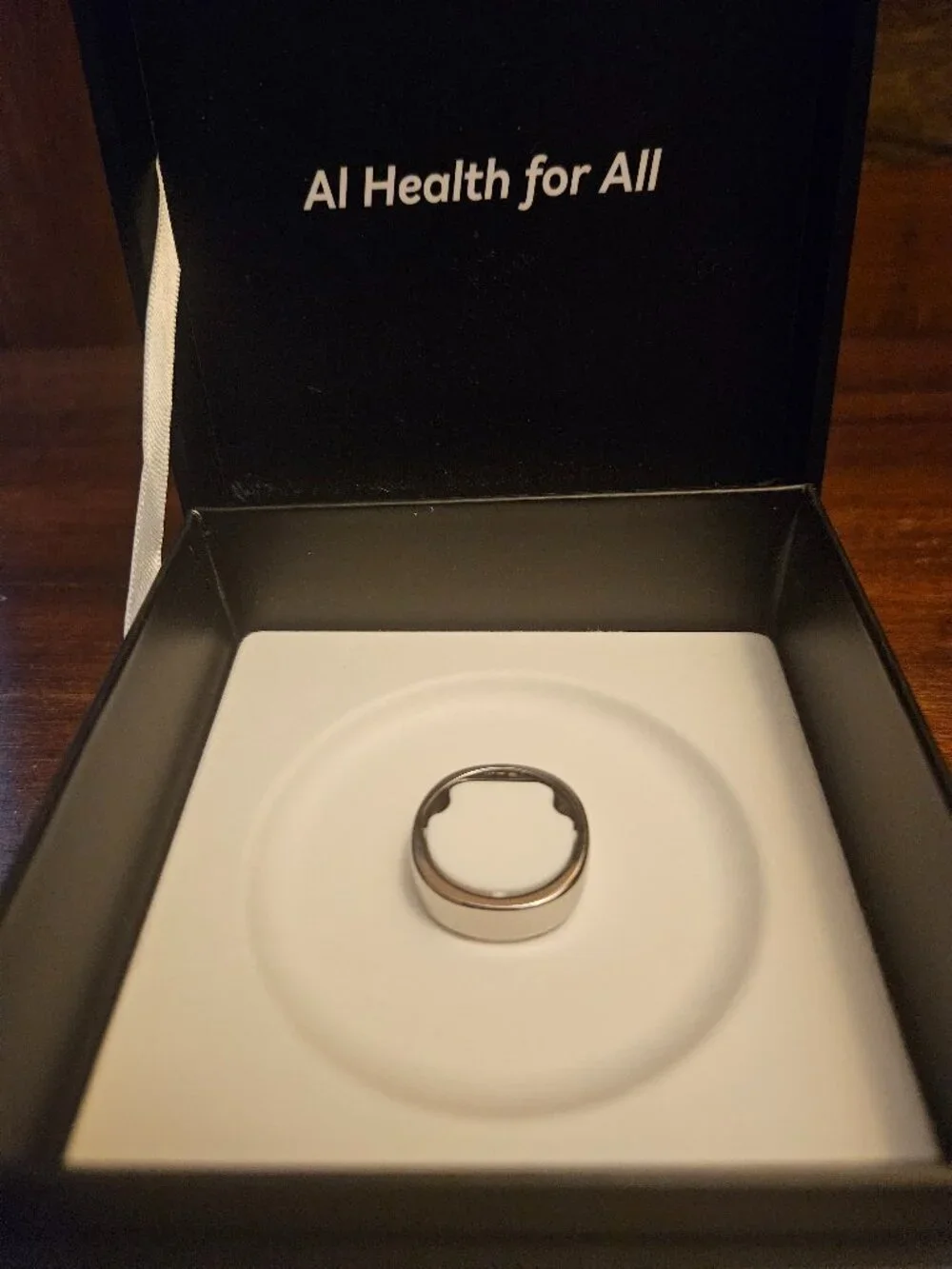 RingConn Gen 2 Air Ring in Galaxy Silver Size 9